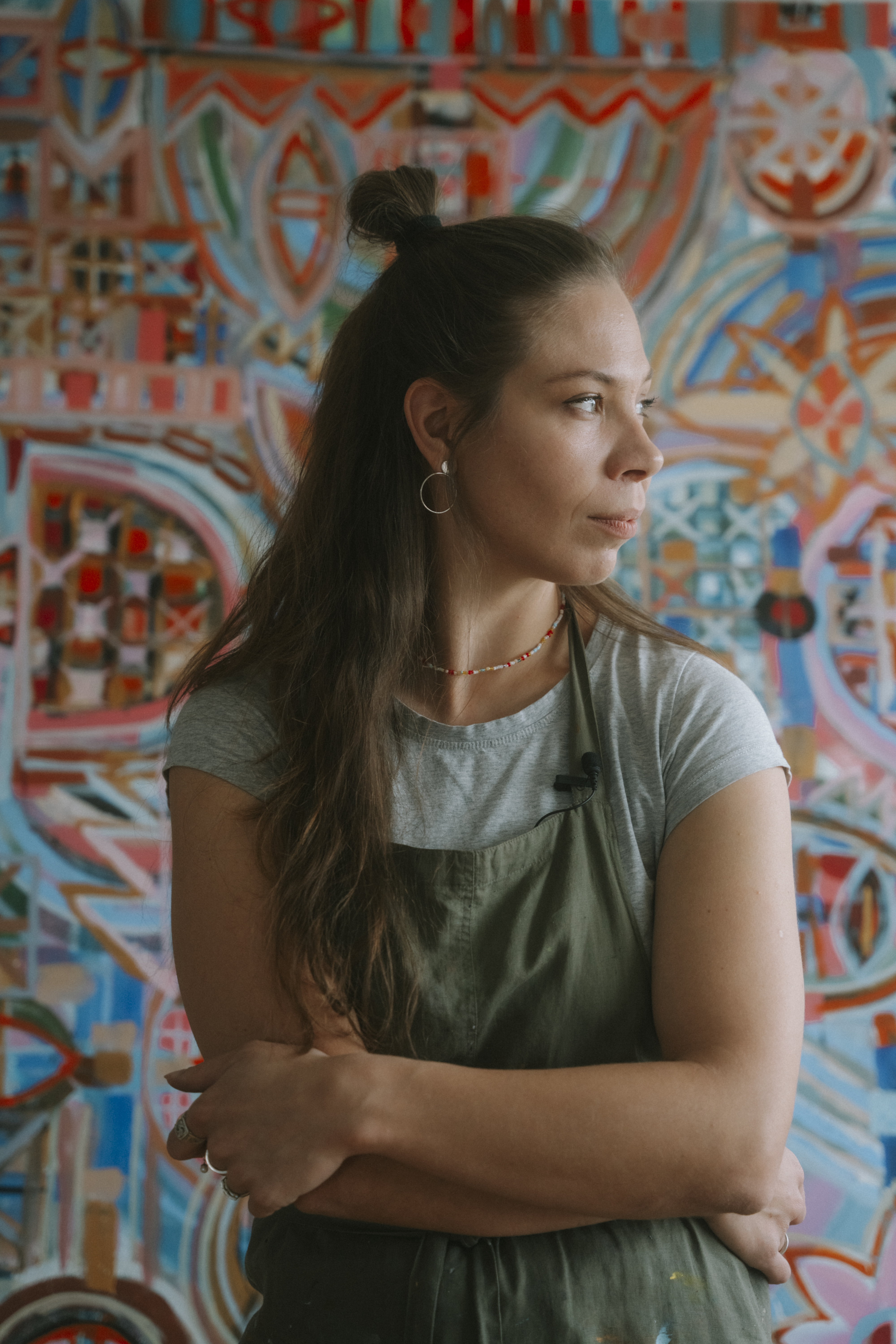 Portrait of Dzvinka Zagayska, who works in the artist style (Львів, Ukraine) Photo 3 of 5.