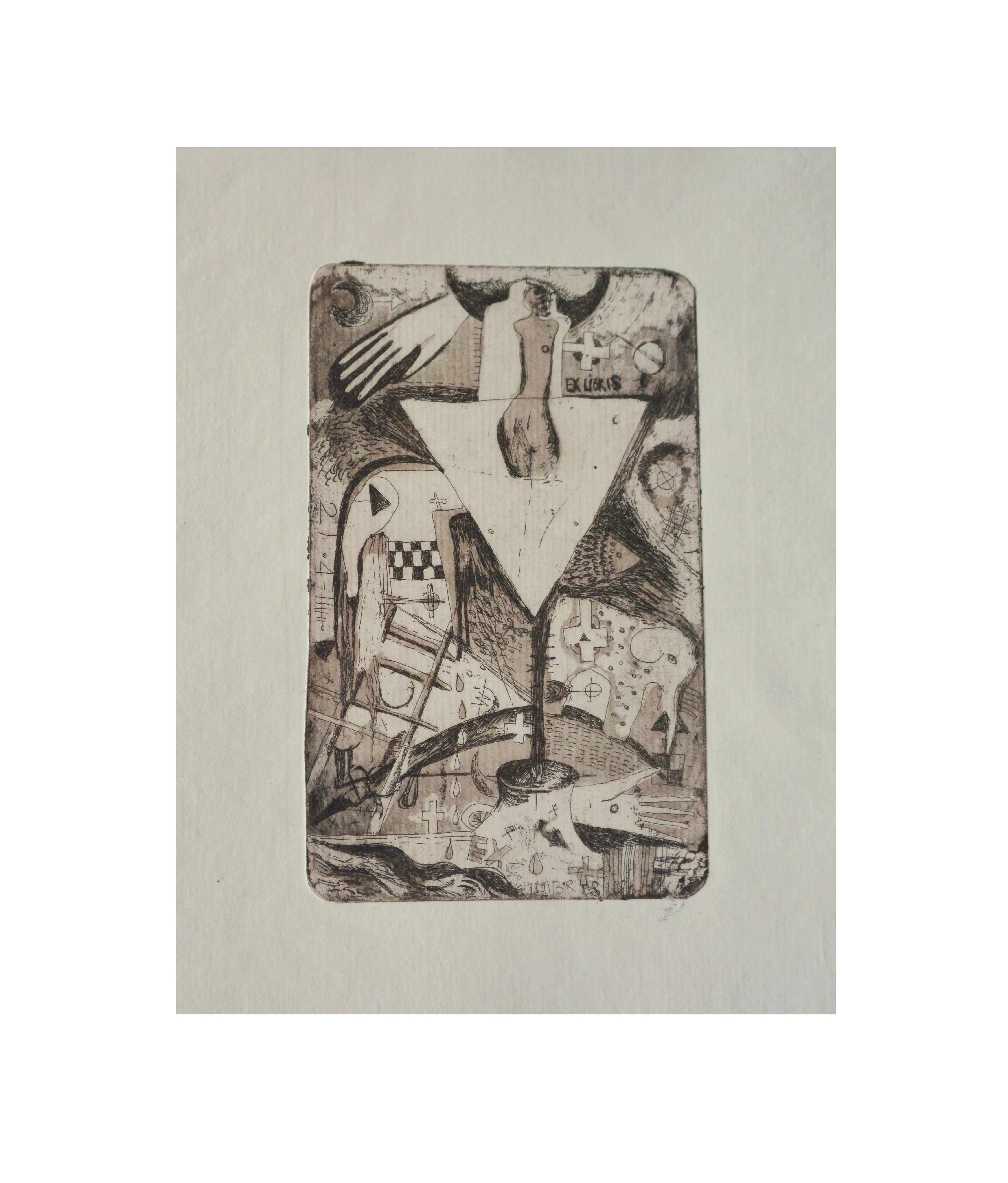Image of "I to the dead and the living..." by Dzvinka Zagayska, a Printed Graphics, based in Lviv