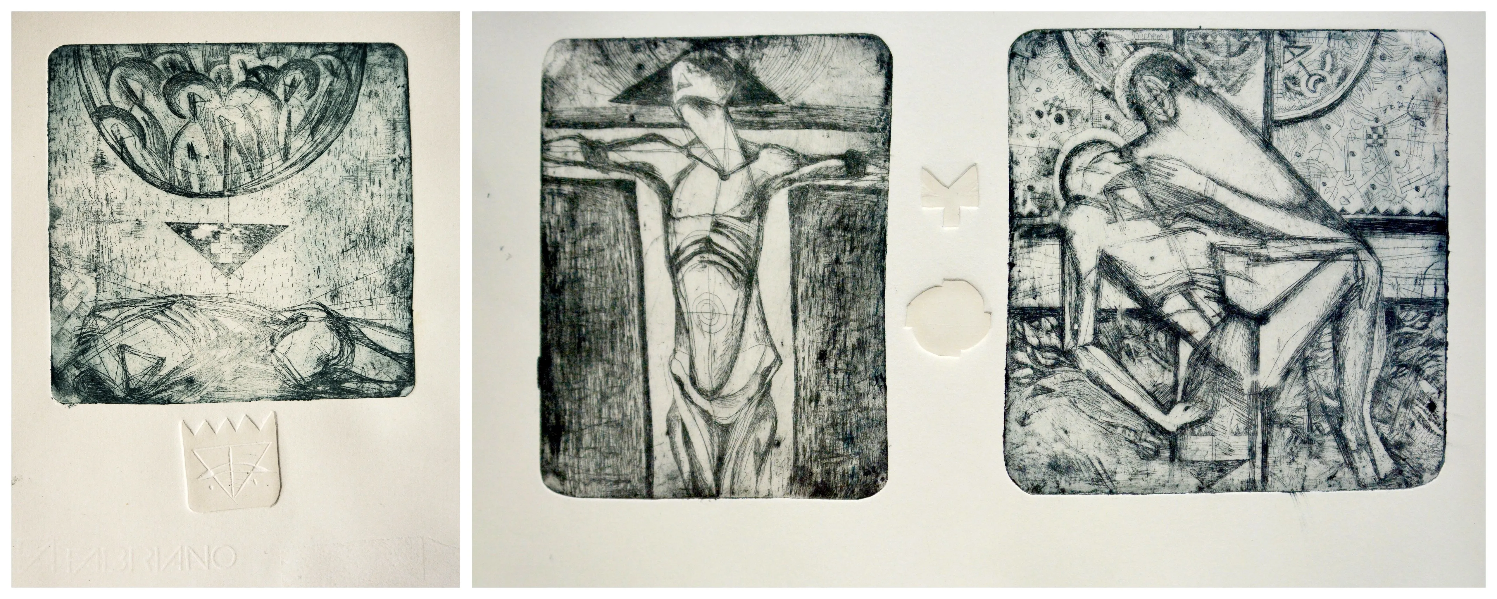 Image of "I to the dead and the living..." by Dzvinka Zagayska, a Printed Graphics, based in Lviv