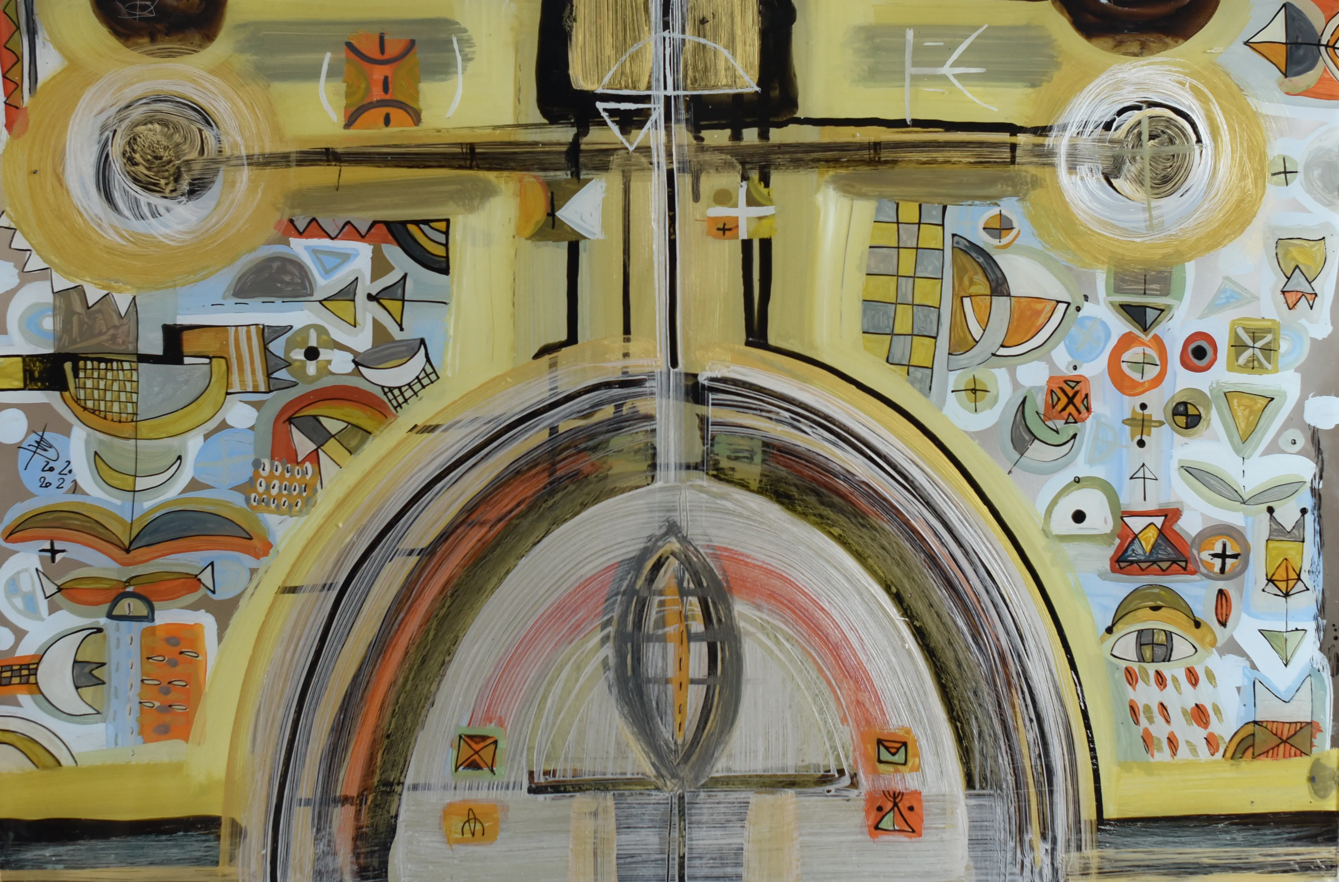 Image of ARTS by Dzvinka Zagayska, a Painting on glass / oil, based in Lviv