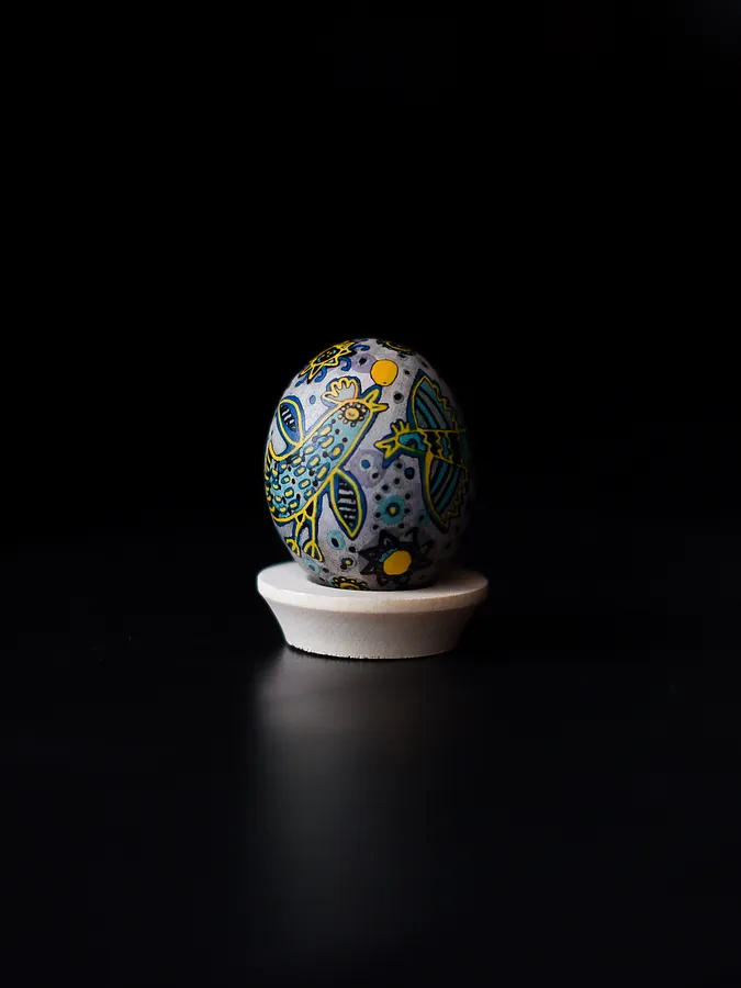 Image of Untitled by Dzvinka Zagayska, Pysanky medium, part of the 2022 series