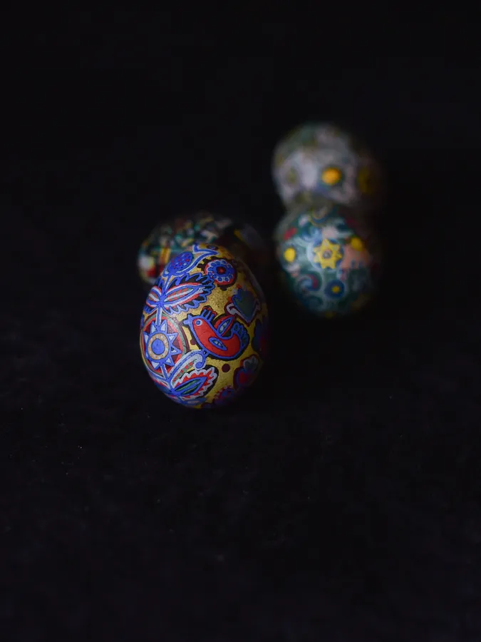 Image of Untitled by Dzvinka Zagayska, Pysanky medium, part of the 2022 series