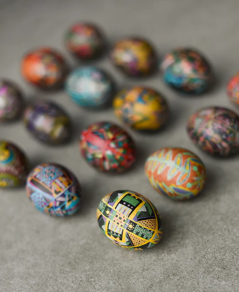 Cover image of EASTER EGGS 2021 by Dzvinka Zagayska, a Pysanky, based in Lviv