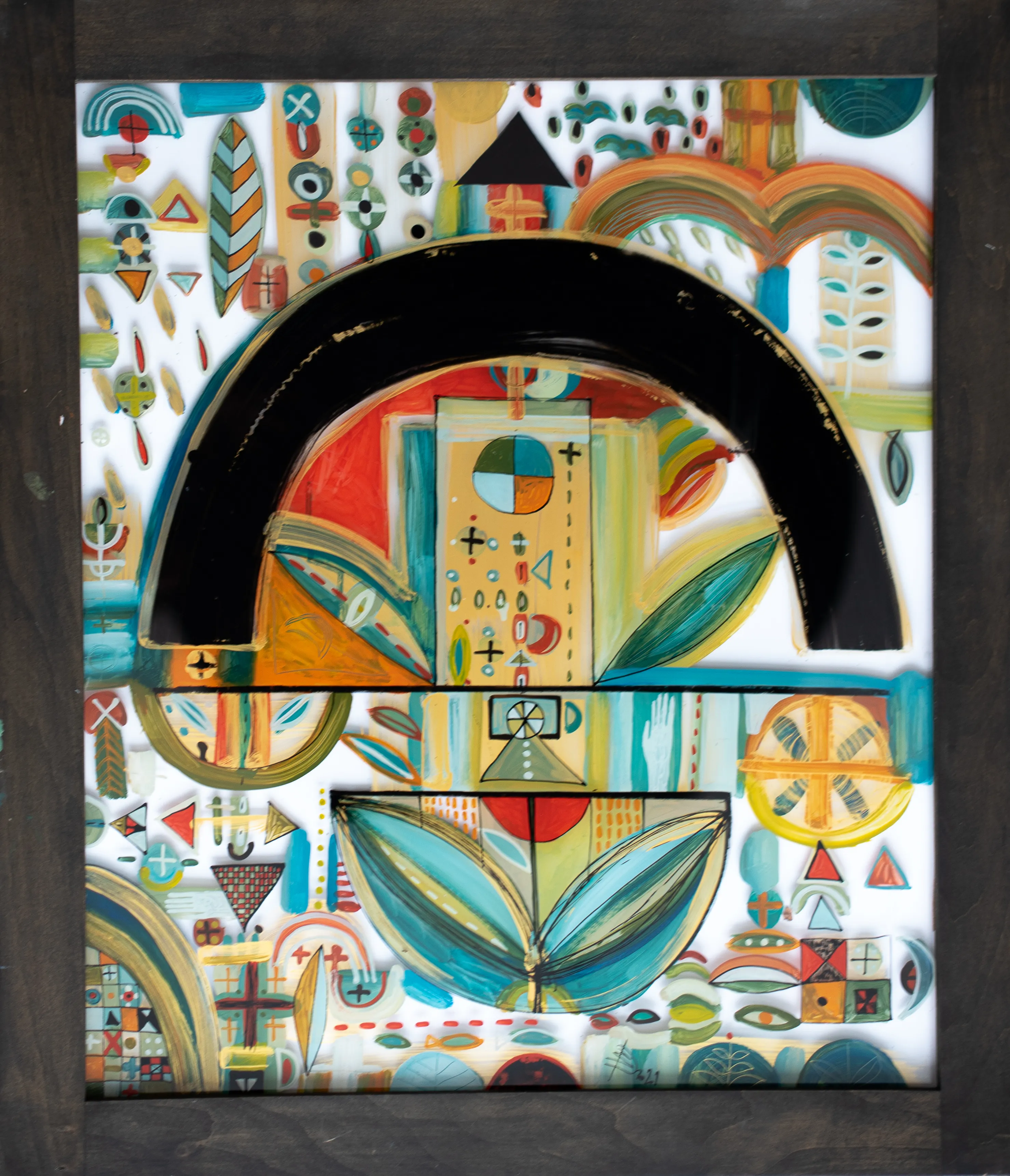 Image of ARTS by Dzvinka Zagayska, a Painting on glass / oil, based in Lviv