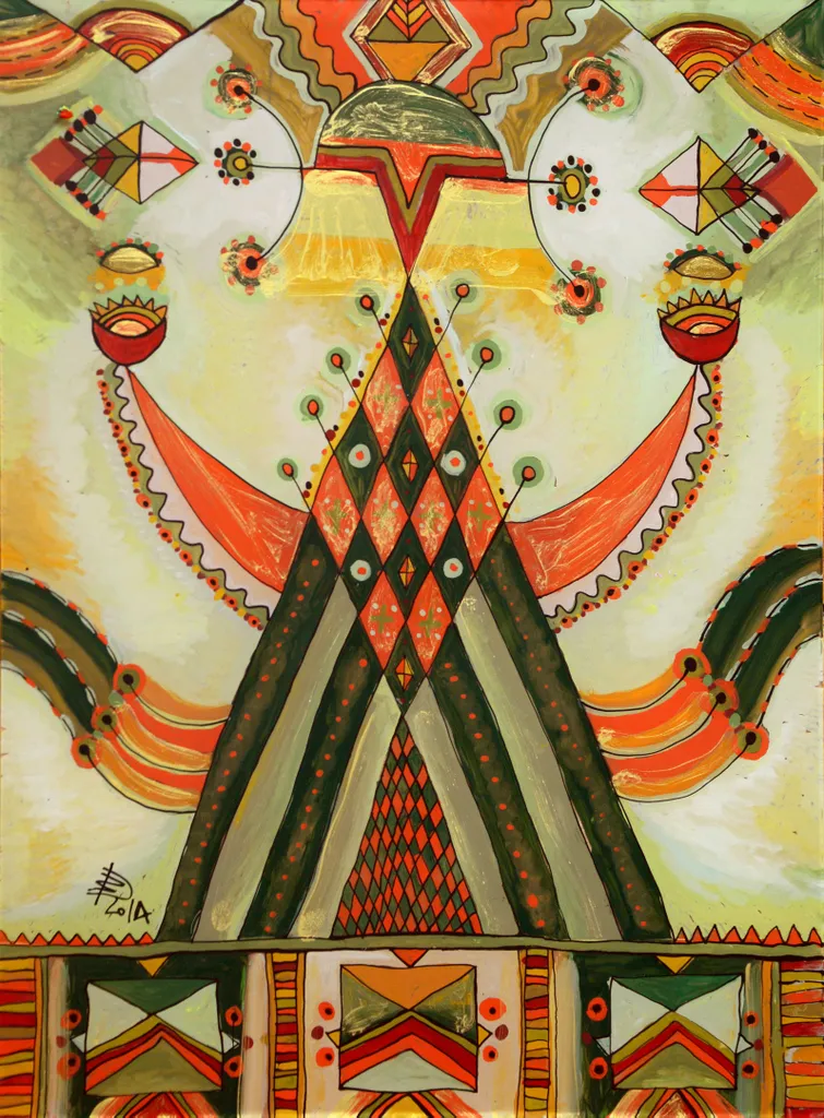 Image of 2014-2015 by Dzvinka Zagayska, a Painting on glass / oil, based in Lviv