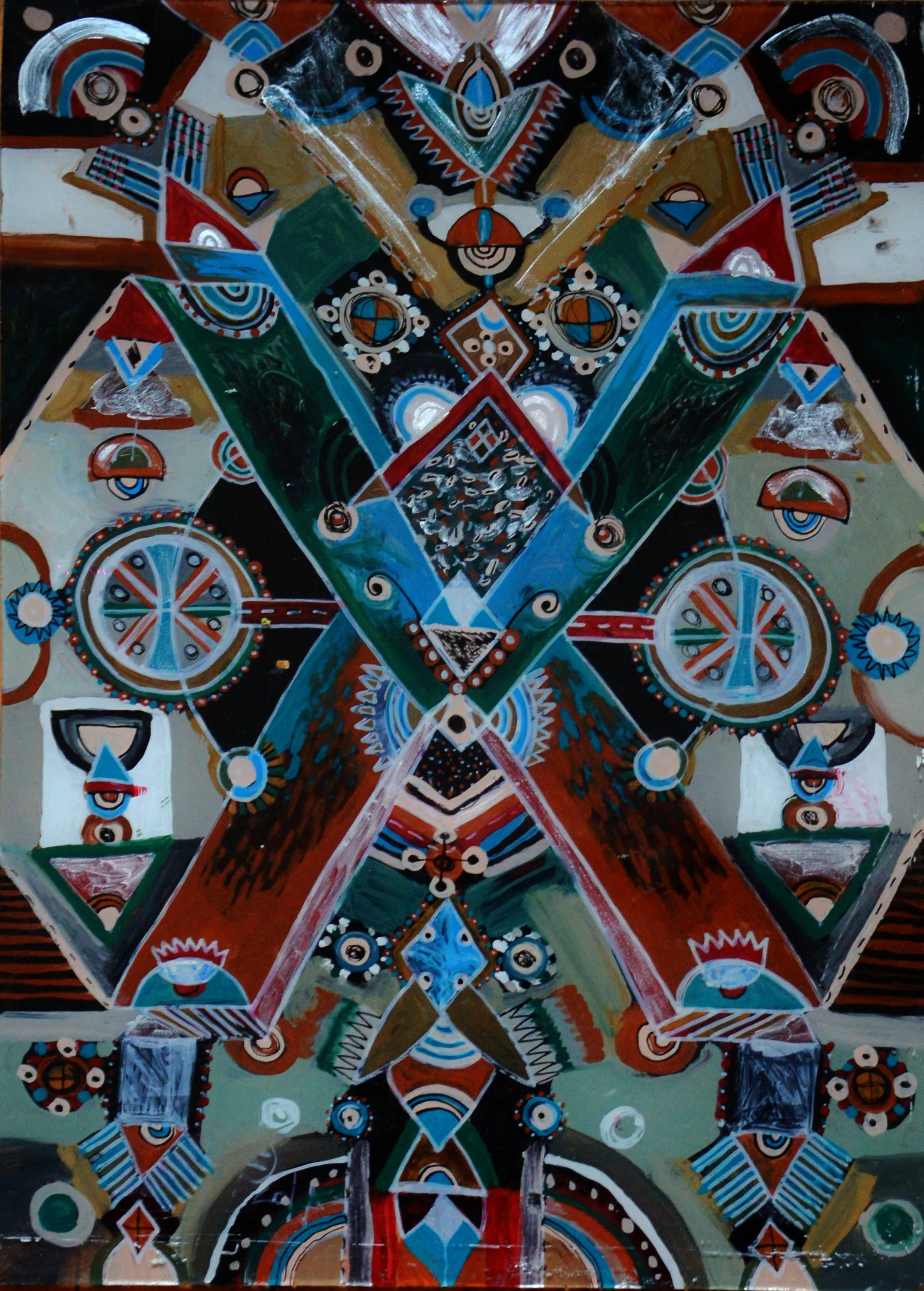 Image of 2014-2015 by Dzvinka Zagayska, a Painting on glass / oil, based in Lviv