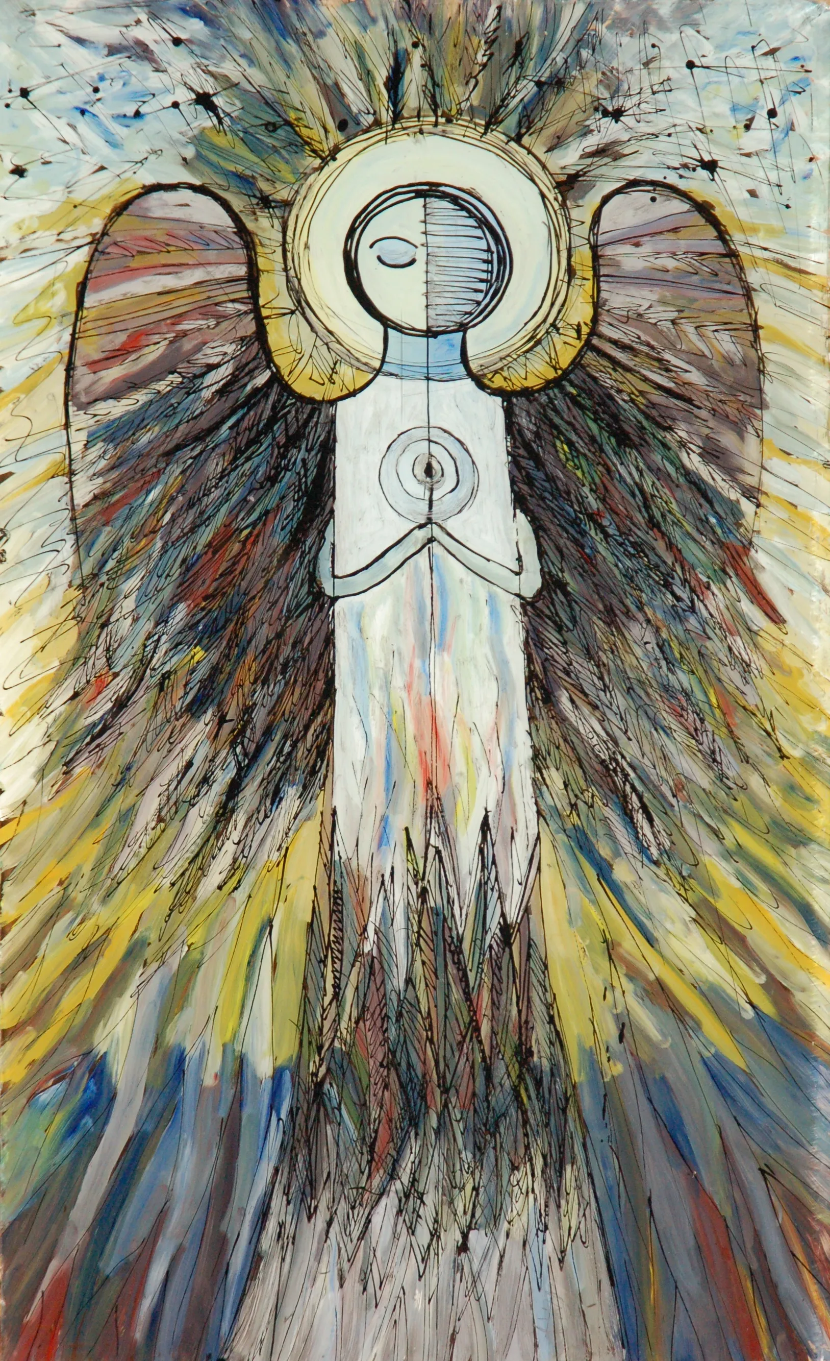 Image of SIGNS by Dzvinka Zagayska, a Painting on glass / oil, based in Drohobych